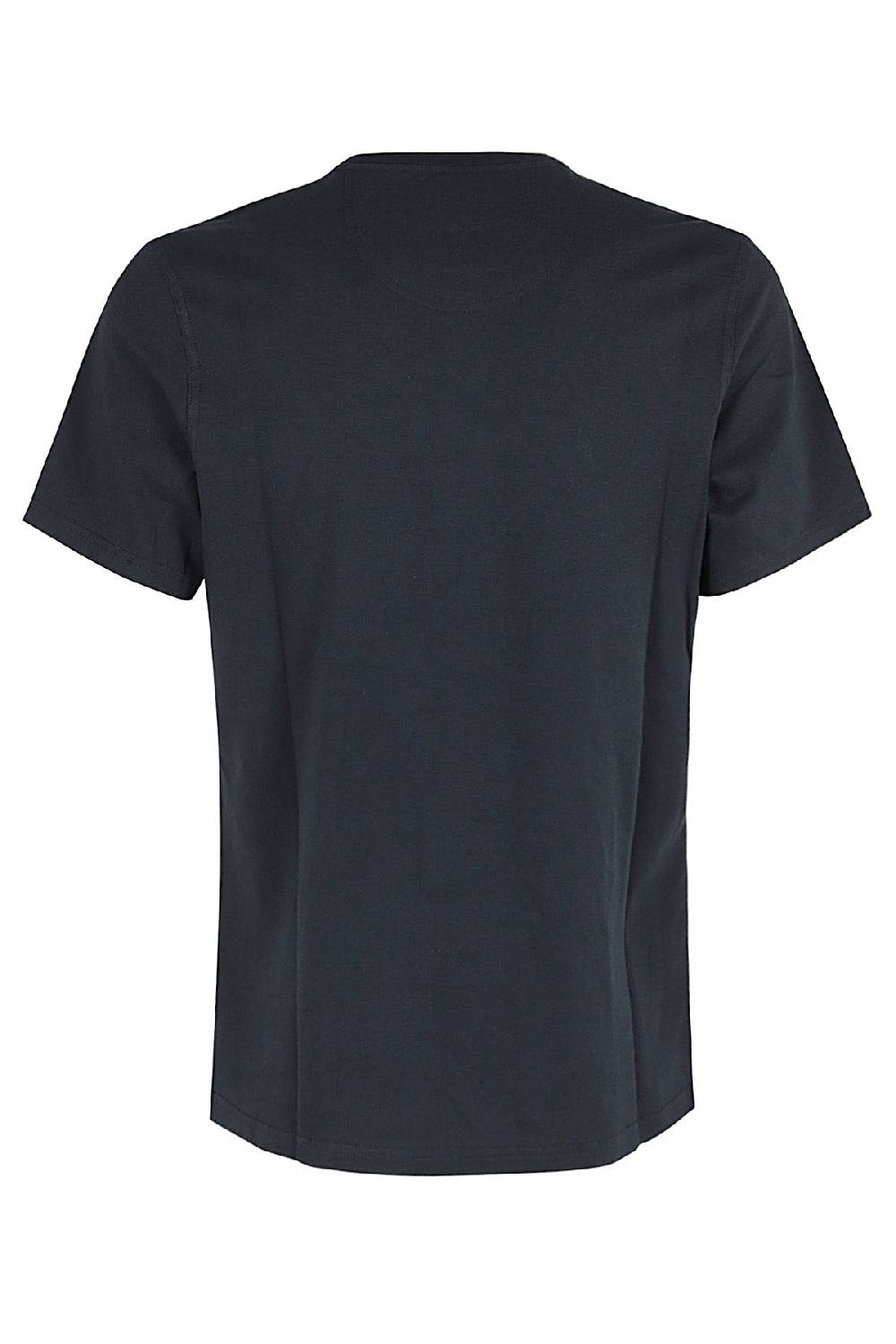 BARBOUR T-shirt Langdon Pocket Navy Blu Shopping online