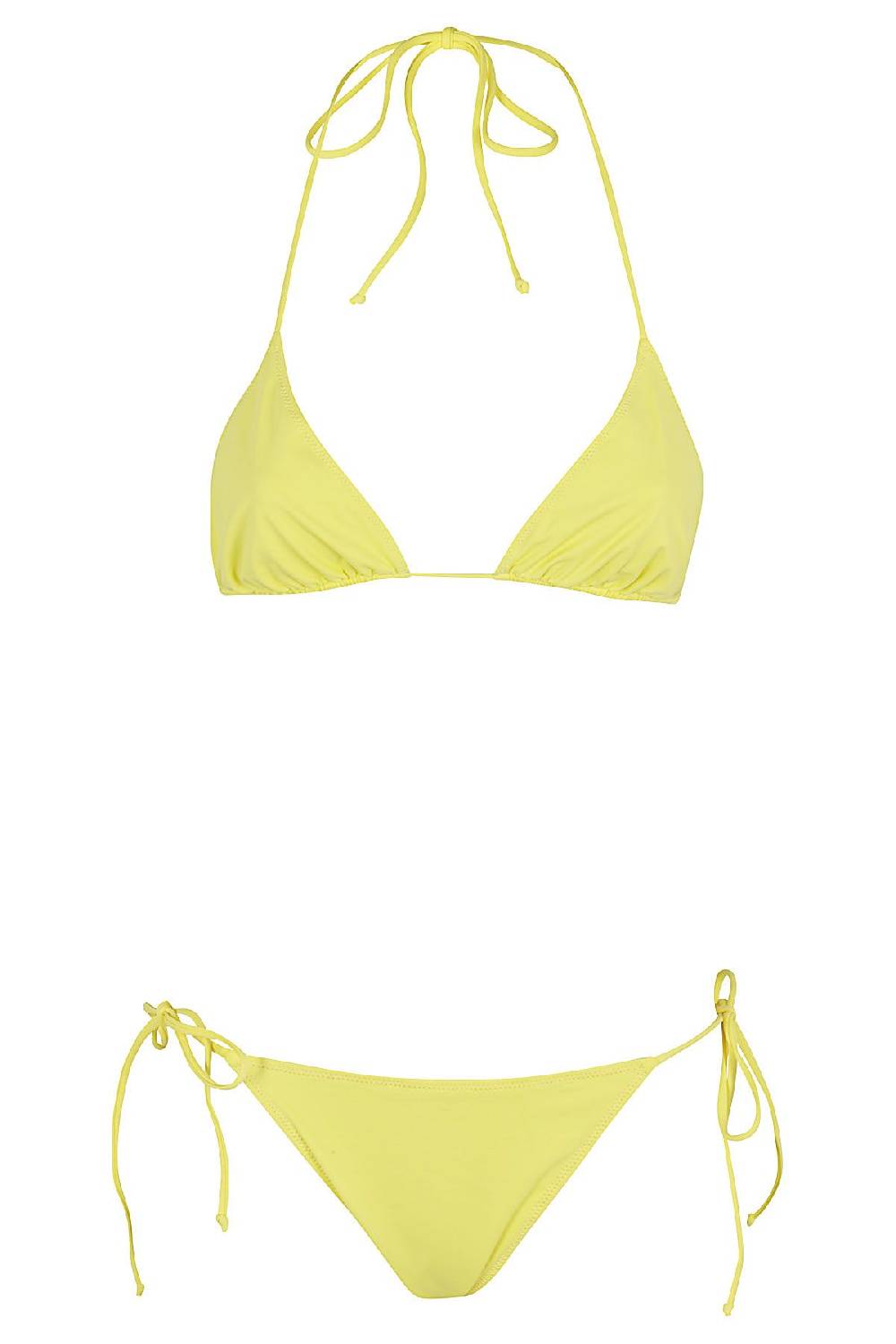 MC2 SAINT BARTH Bikini Top Double Giallo e Azzurro 2025