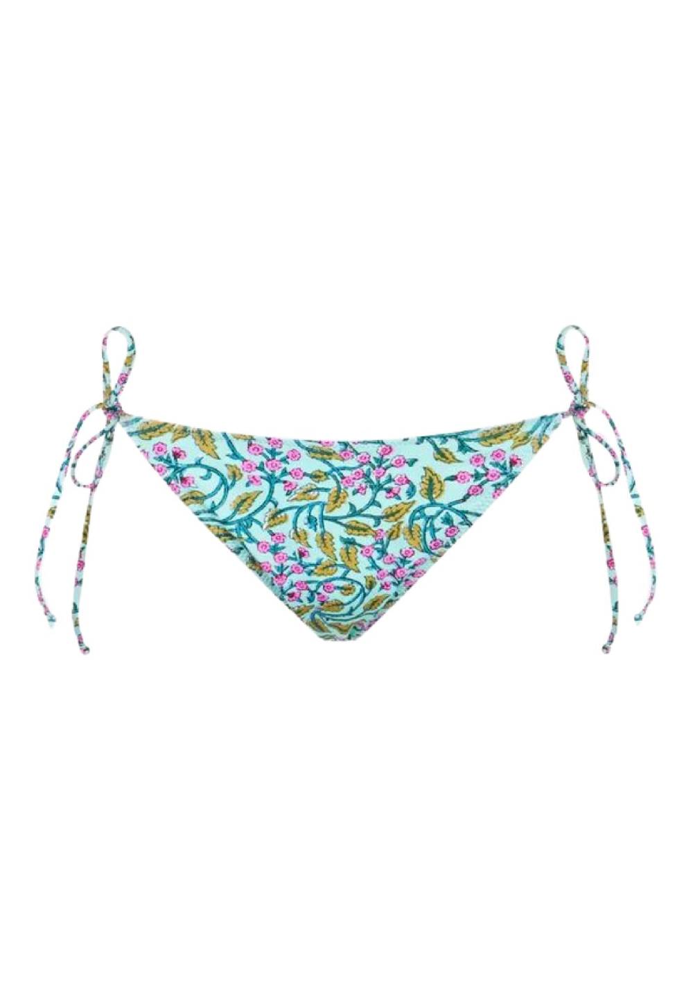 MC2 SAINT BARTH Bikini Slip Dehli Flowers Sottocosto