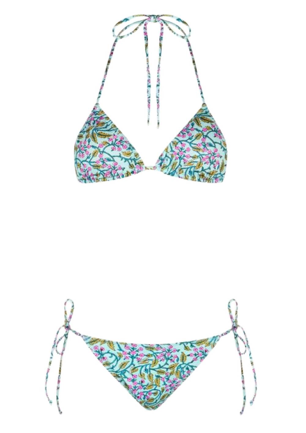 MC2 SAINT BARTH Bikini Slip Dehli Flowers Sottocosto