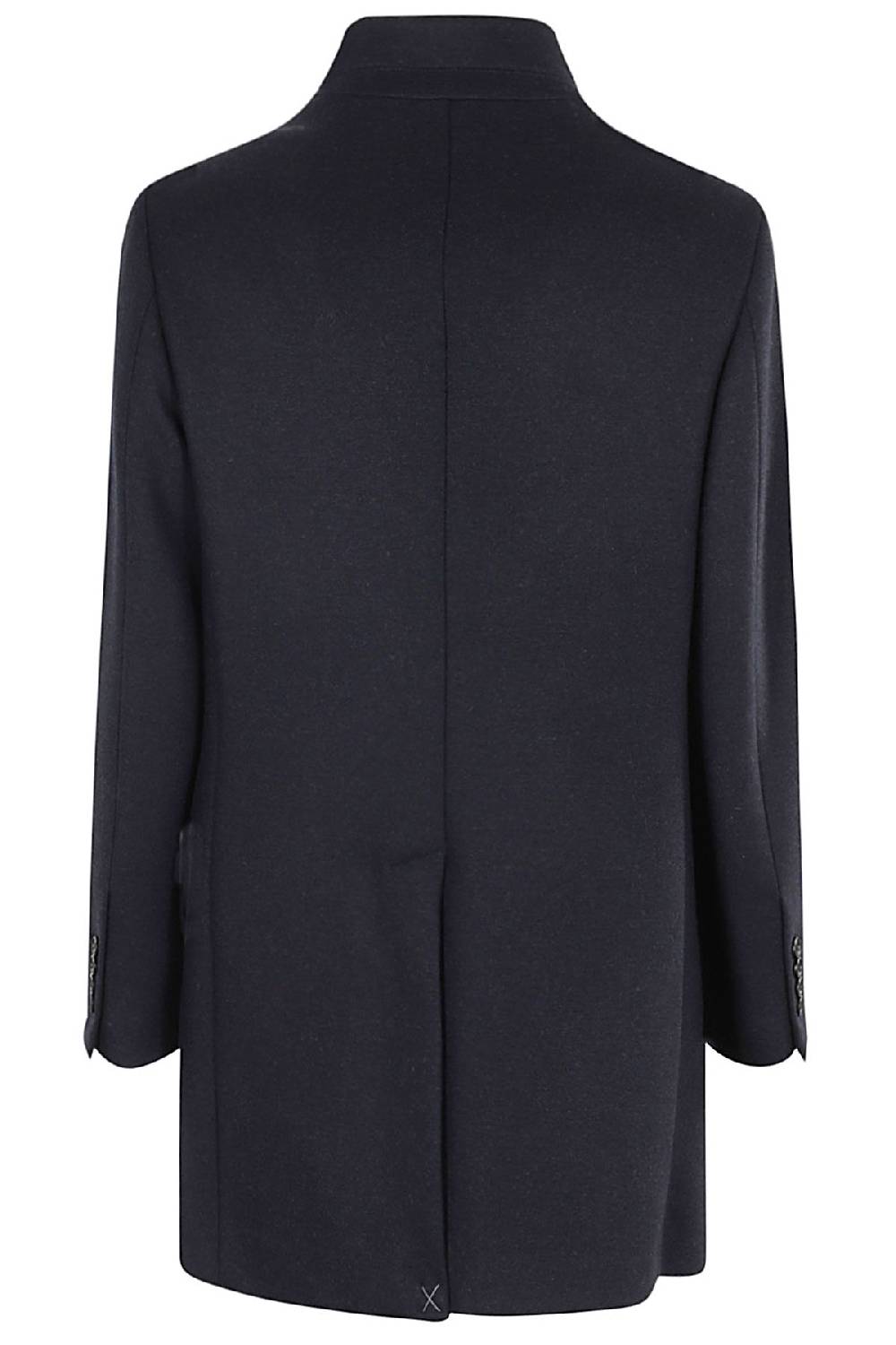 FAY Cappotto Ganci Blu Outlet