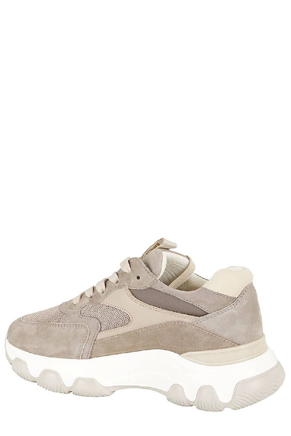 HOGAN Sneakers Hyperactive Suede Tortora Vendita Calda