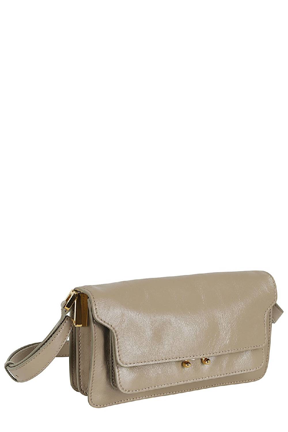 MARNI Borsa Trunk Soft East West Taupe Acquista Ora