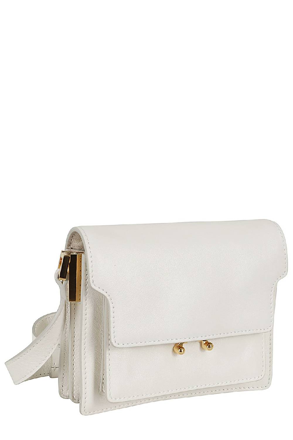 MARNI Borsa Trunk Soft Mini Bianca Consegna Veloce