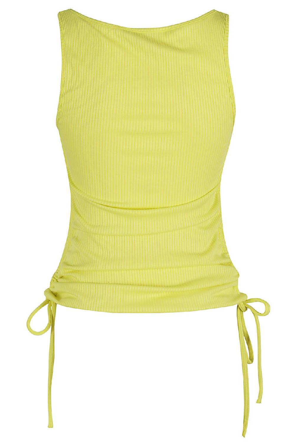 AMEN Top Tank Rib Giallo Sottocosto