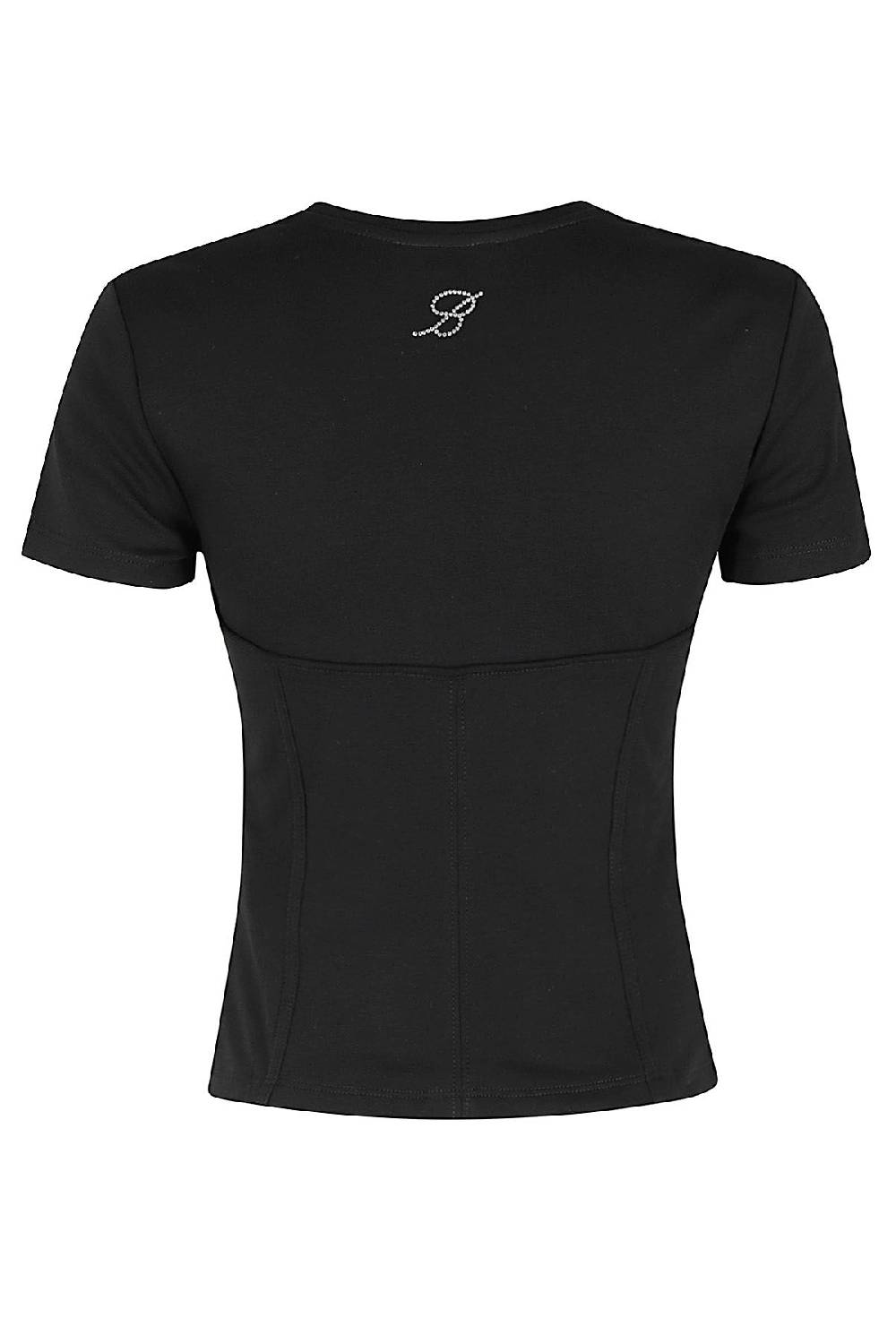 BLUMARINE T-shirt Bustino Nera Online
