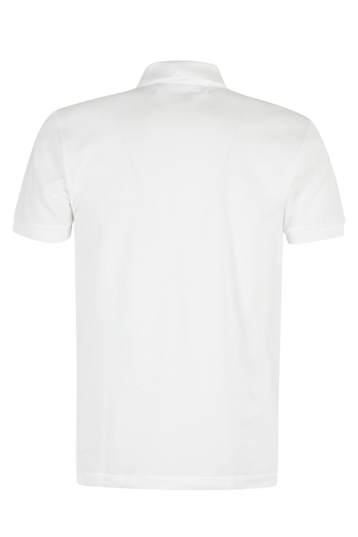 COMME DES GARCONS PLAY Polo Black Heart Bianca Fino Al -60%