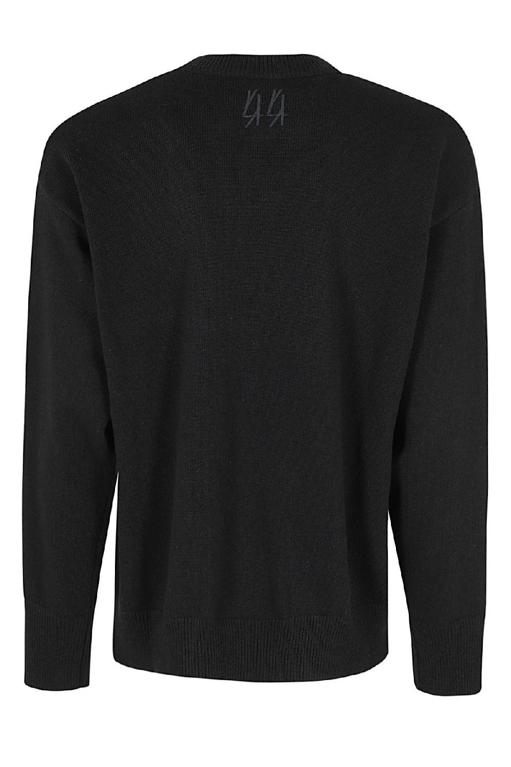 44 LABEL GROUP Maglia Kelvin Nera Vendita Economica