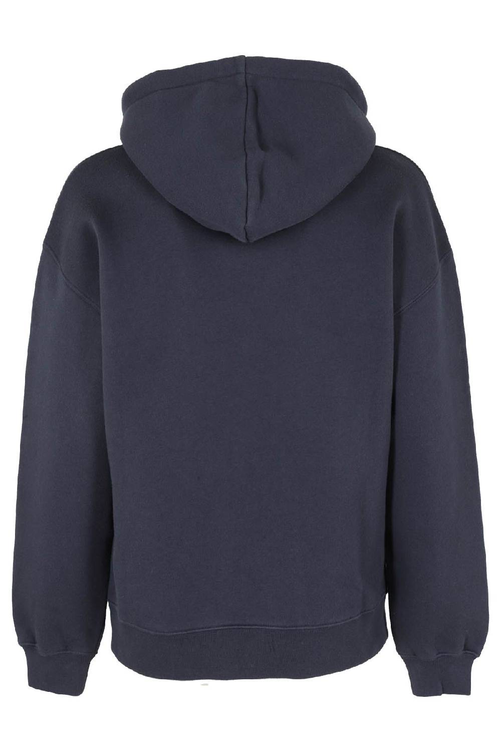 MAISON KITSUNE` Felpa Fox Patch Blu In Saldo