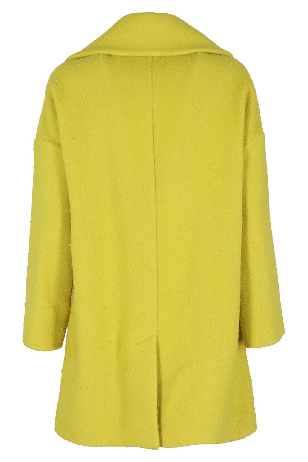 REDVALENTINO Cappotto Casentino Giallo Acido Prezzo Ridotto