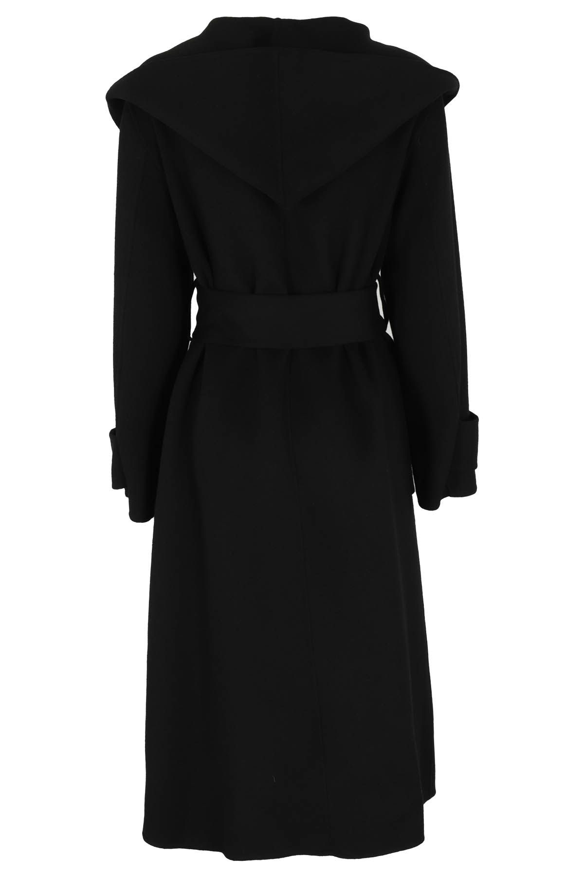 SEVENTY Cappotto Double Hand Nero Outlet