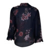 Poems Roma CAMICIA MANICA LANTERNA FLOREALE BLU Acquista Ora