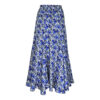 Poems Roma GONNA SPICCHI ELASTICO FIORI AZZURR In Linea