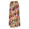 Poems Roma GONNA SPICCHI ELASTICO FIORI HAWAII Nuovo