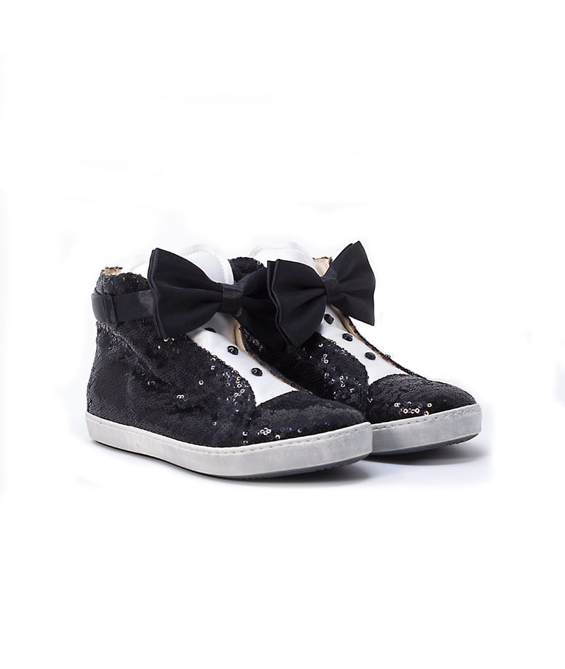 Pokemaoke Sneakers Papillon Paillettes Vendita Calda