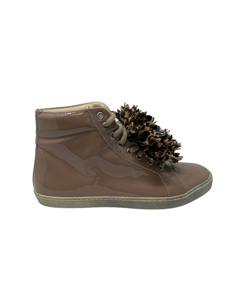 Pokemaoke Sneakers Vernice Nude In vendita