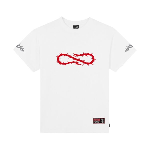 Propaganda Logo Crown T-Shirt – White