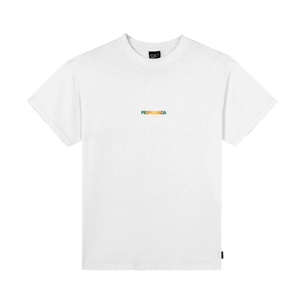 Propaganda Ribs Gradient T-Shirt – White Sottocosto