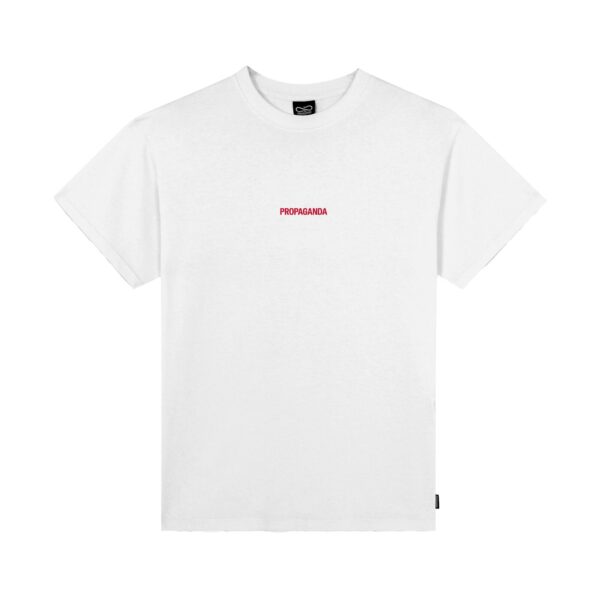 Propaganda Ribs Assault T-Shirt – White In Vendita
