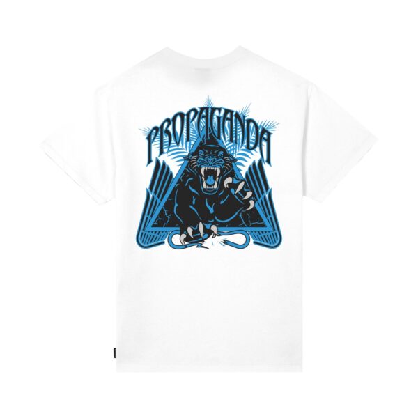 Propaganda Triangle Panther T-Shirt – White Negozio