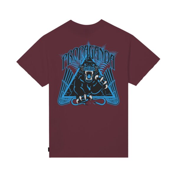 Propaganda Triangle Panther T-Shirt – Garnet Nuova
