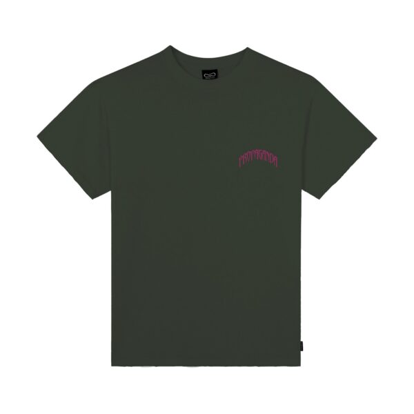 Propaganda Triangle Web T-Shirt – Pine Italy