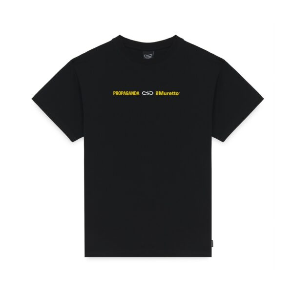 Propaganda Propaganda x ilMuretto “Ribs Smile Tee” – Black Saldi