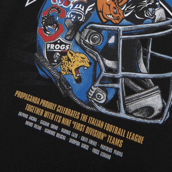 Propaganda Propaganda x IFL Helmet Tee – Black Offerte