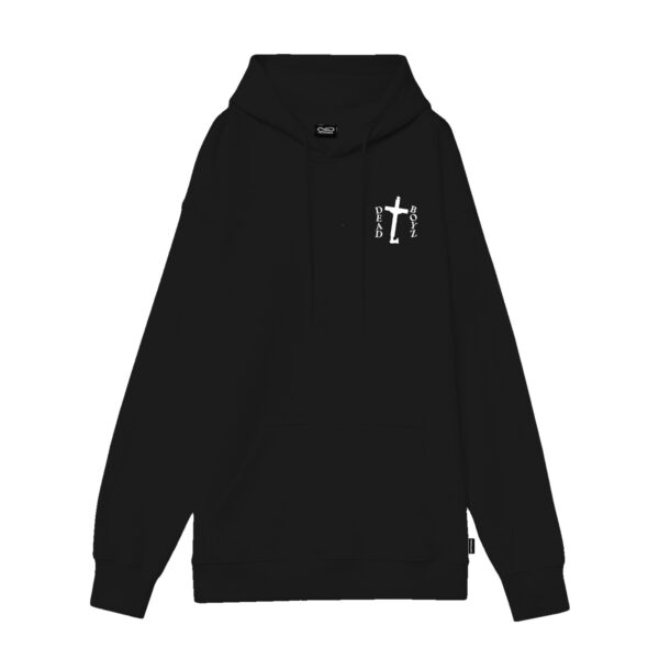 Propaganda Crucifix Hoodie – Black Pezzi Unici