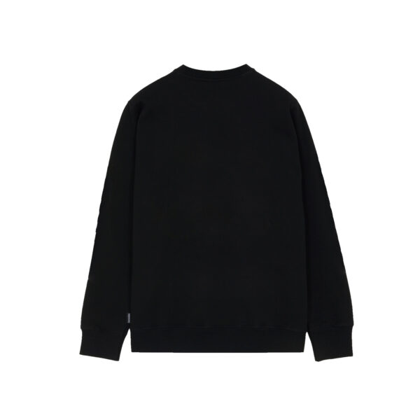 Propaganda Logo Embroidery Crewneck – Black Italia