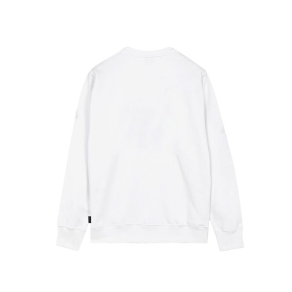 Propaganda Logo Embroidery Crewneck – White 2025