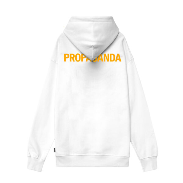 Propaganda Logo Steel Hoodie – White Novità