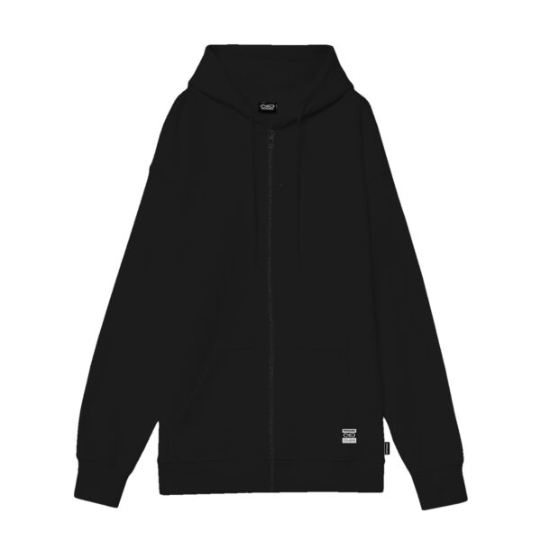 Propaganda Label Classic – Camo Zip Hoodie – Black Outlet