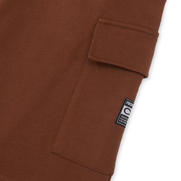 Propaganda Label Classic Cargo Sweatshort – Mink Vendita Calda