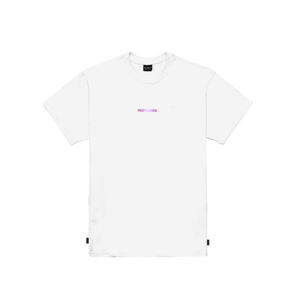 Propaganda Ribs Gradient Tee – White Promozione
