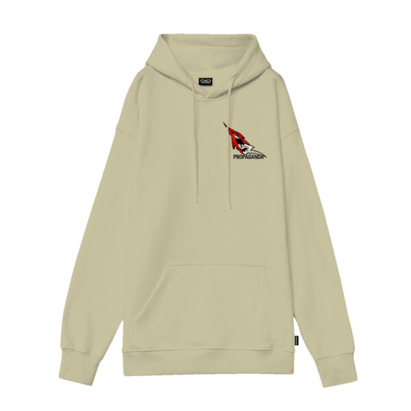 Propaganda Ribs Scrub Hoodie – Gravel Negozi Online