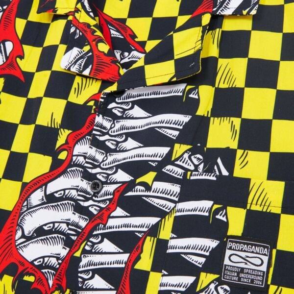 Propaganda Ribs Scrub Shirt – Taxi Consegna Veloce