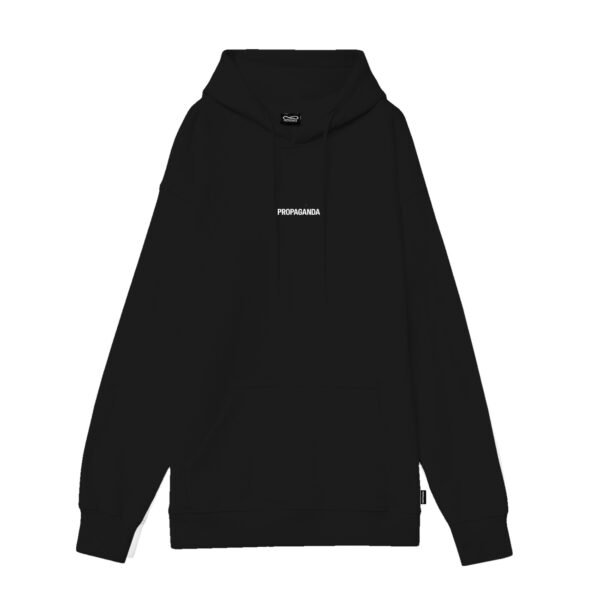 Propaganda Ribs Waves Hoodie – Black Prezzo Ridotto