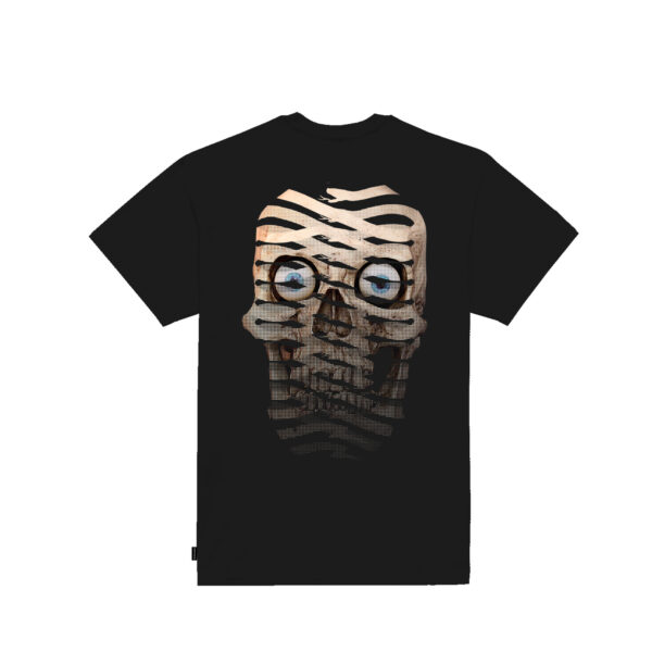 Propaganda Ribs Skull Tee – Black