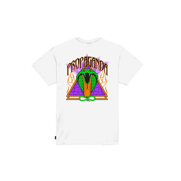 Propaganda Triangle Cobrahm Tee – White