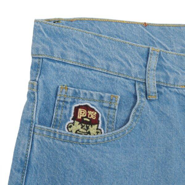 Propaganda Denim Baseball Shorts – Blue Convenienza