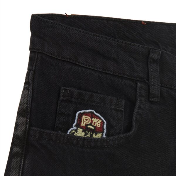 Propaganda Denim Baseball Shorts – Black Novità