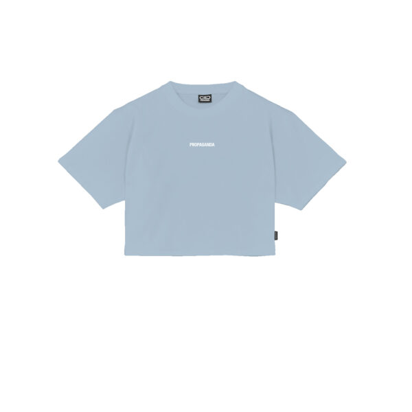 Propaganda Ribs Woman Crop Top Tee – Sky Offerte