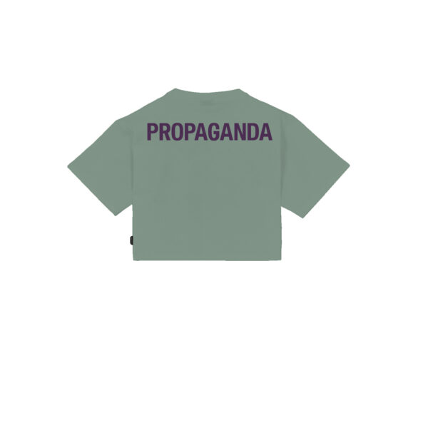 Propaganda Logo Woman Crop Top Tee – Iceberg Nuova