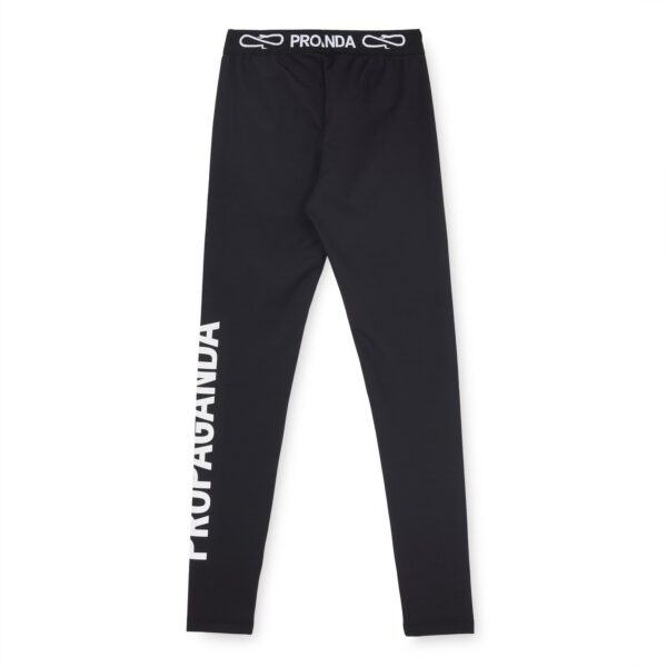 Propaganda Logo Woman Leggings – Black Promozione
