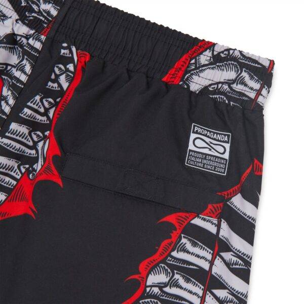 Propaganda Scrub Swimtrunk – Black Promozione Limitata