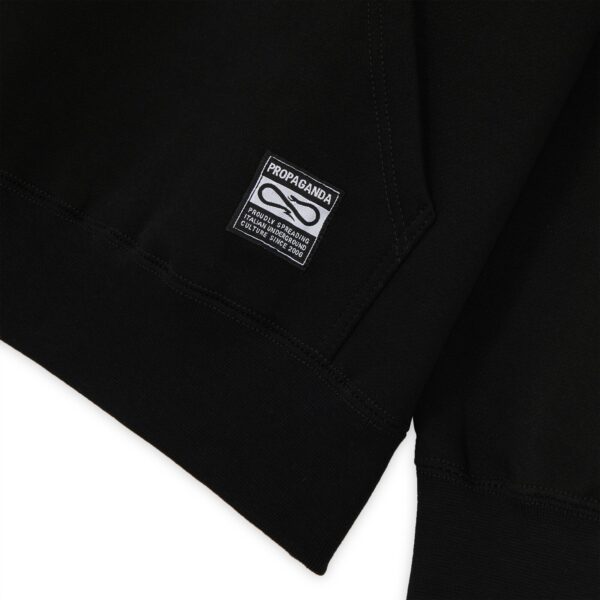 Propaganda Moka Hoodie – Black Saldi Di Fabbrica