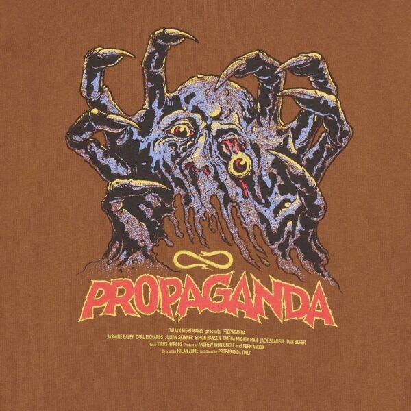 Propaganda Melt Hoodie – Brown Nuovo