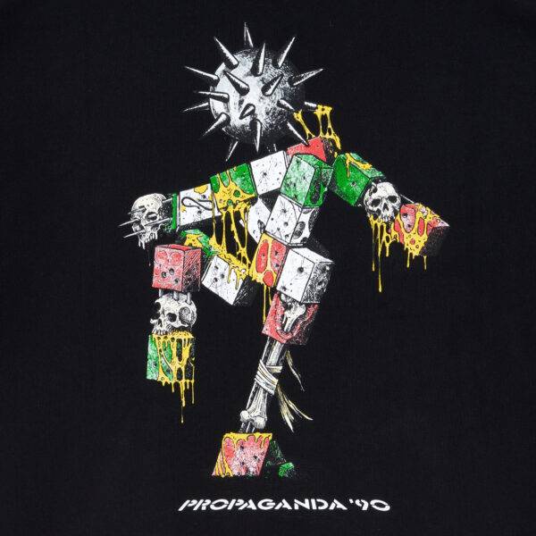 Propaganda Novanta Hoodie – Black Qualità
