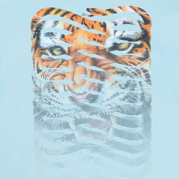Propaganda Ribs Tiger Hoodie – Sky Bluee Consegna Veloce